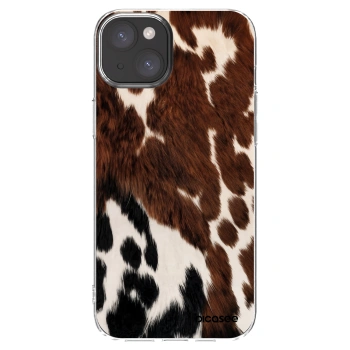 Picasee silikonski prozorni ovitek za Apple iPhone 15 Plus - Rust