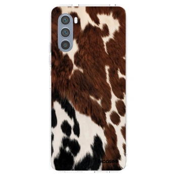 Picasee silikonski prozorni ovitek za Motorola Moto G62 - Rust