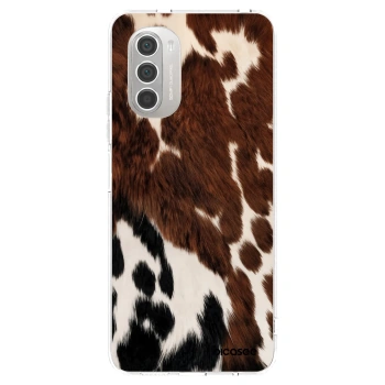 Picasee silikonski prozorni ovitek za Motorola Moto G51 - Rust