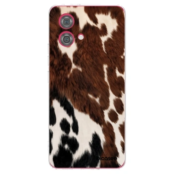 Picasee silikonski prozorni ovitek za Motorola Moto G84 5G - Rust