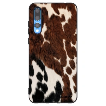 Picasee silikonski črni ovitek za Huawei P20 Pro - Rust