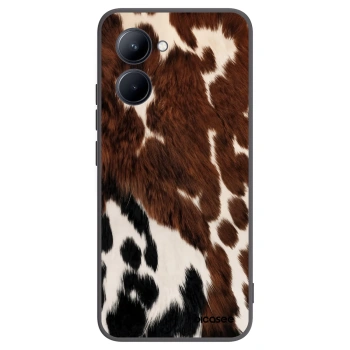 Picasee silikonski črni ovitek za Realme C33 (2023) - Rust