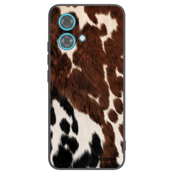 Picasee silikonski črni ovitek za Motorola Edge 40 Neo - Rust