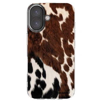 Picasee silikonski prozorni ovitek za Apple iPhone 16 - Rust