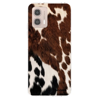 Picasee silikonski prozorni ovitek za Motorola Moto G53 5G - Rust