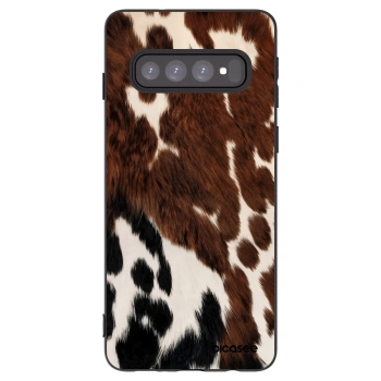 Picasee silikonski črni ovitek za Samsung Galaxy S10 G973 - Rust