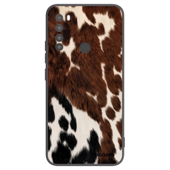Picasee silikonski črni ovitek za Xiaomi Redmi Note 8 - Rust