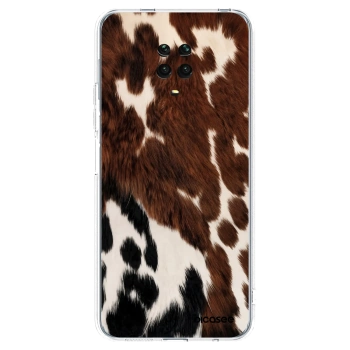 Picasee silikonski prozorni ovitek za Xiaomi Redmi Note 9 Pro - Rust