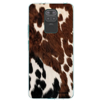 Picasee silikonski črni ovitek za Xiaomi Redmi Note 9 - Rust
