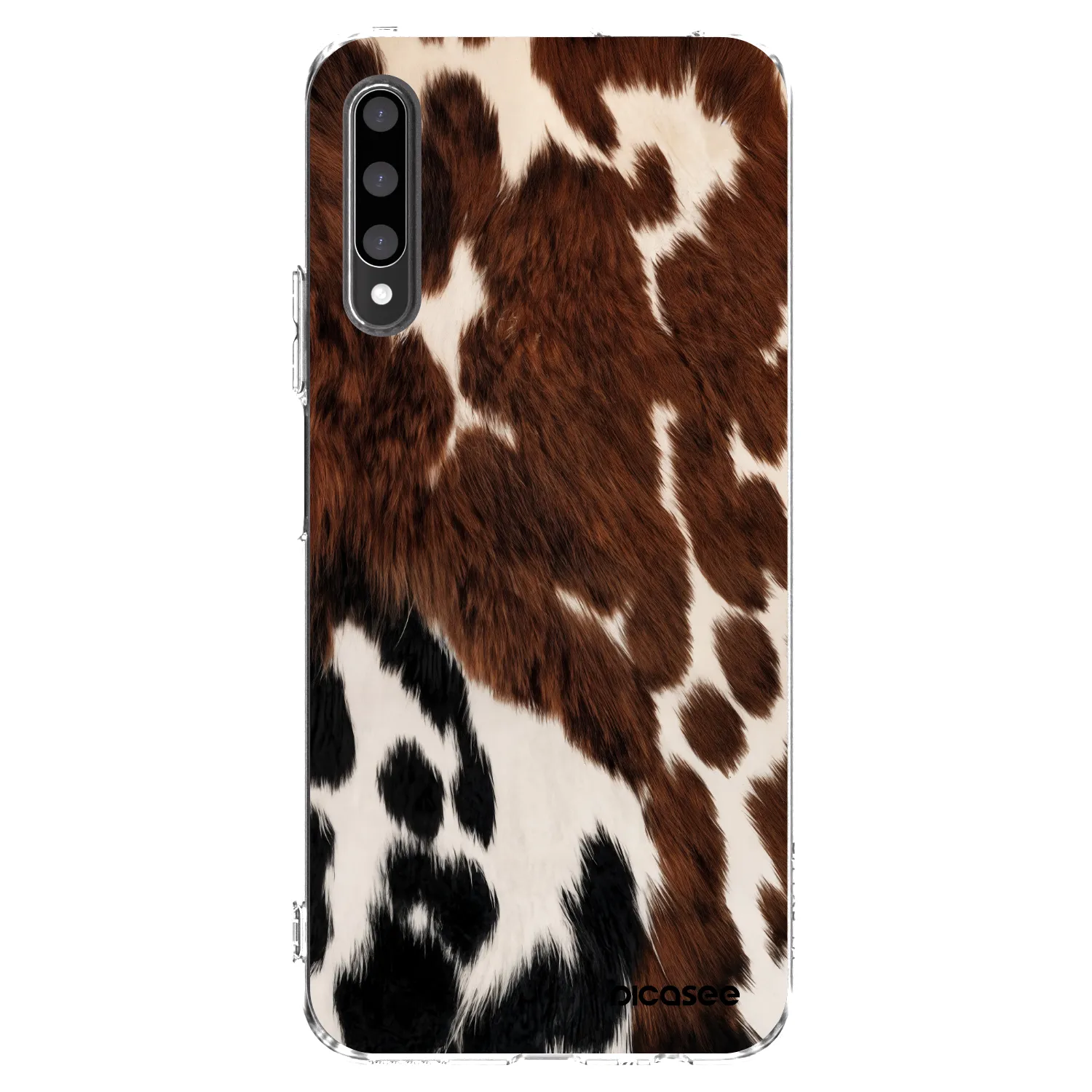 Picasee silikonski prozorni ovitek za Honor 9X Pro - Rust