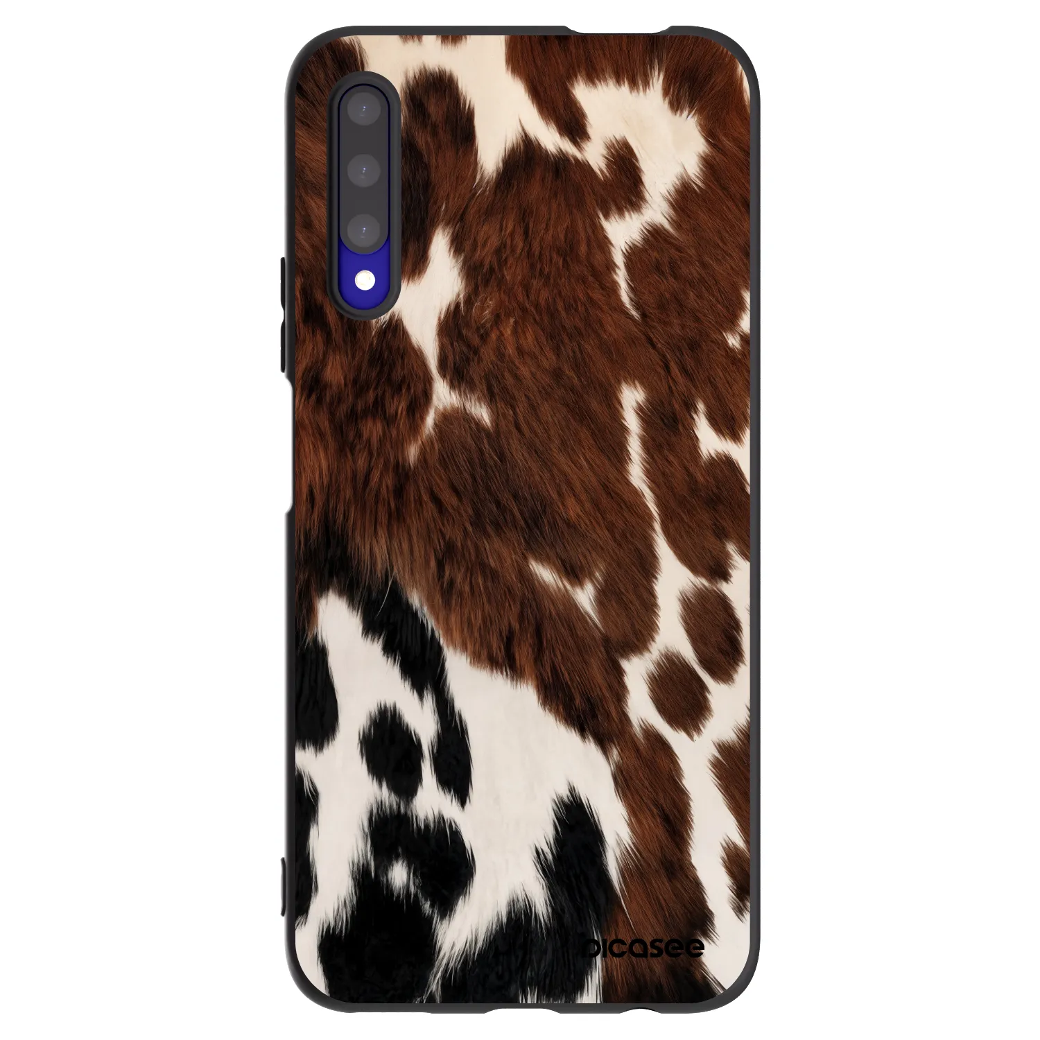 Picasee silikonski črni ovitek za Honor 9X Pro - Rust