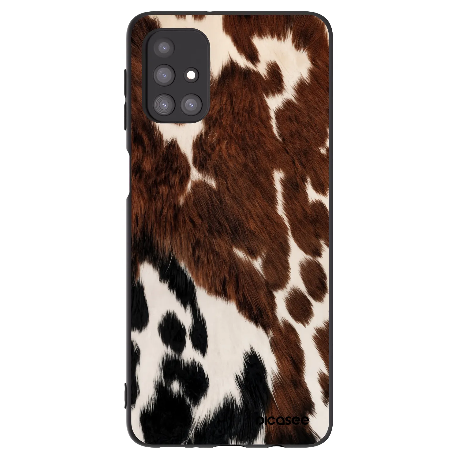 Picasee silikonski črni ovitek za Samsung Galaxy M31s - Rust