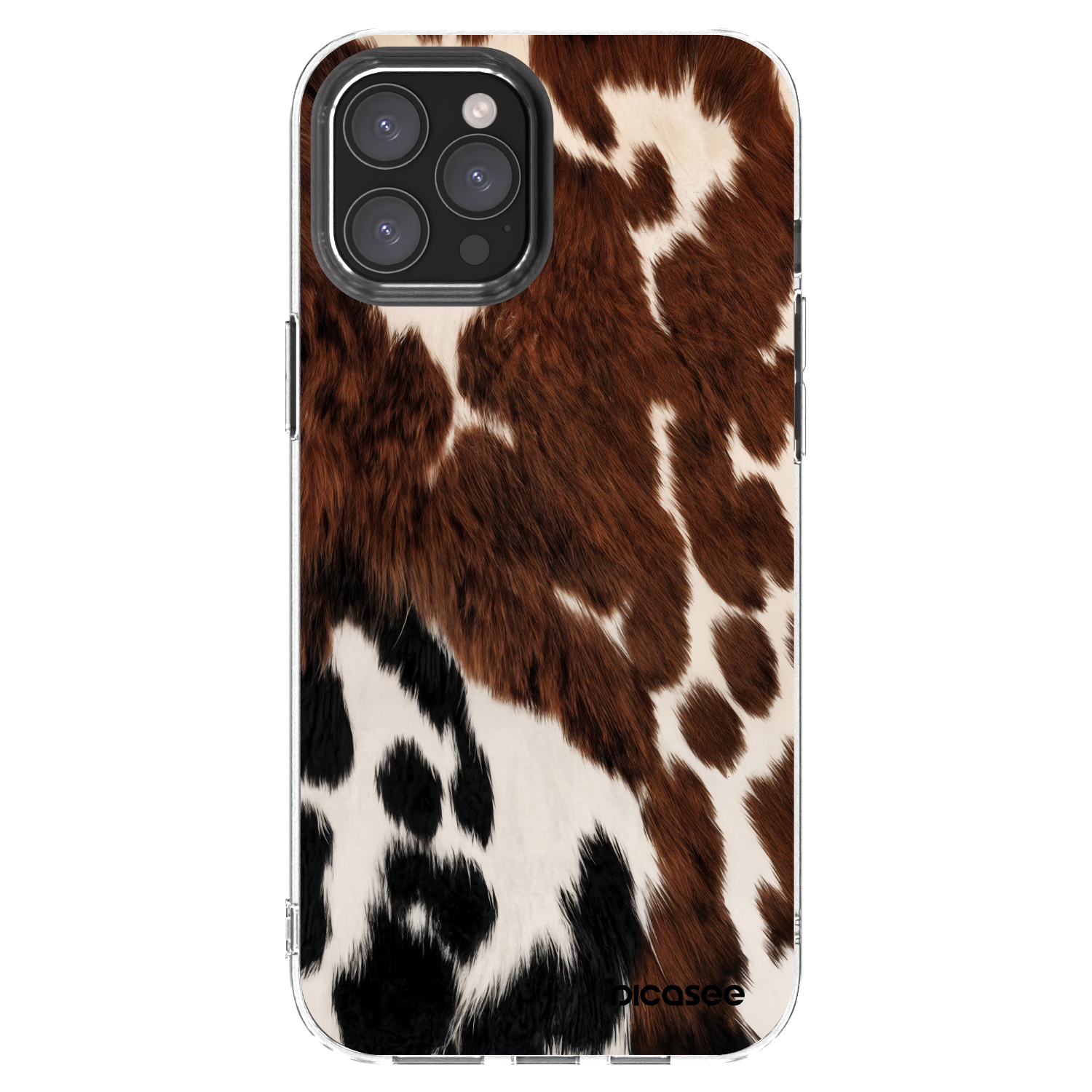 Picasee silikonski prozorni ovitek za Apple iPhone 12 Pro Max - Rust