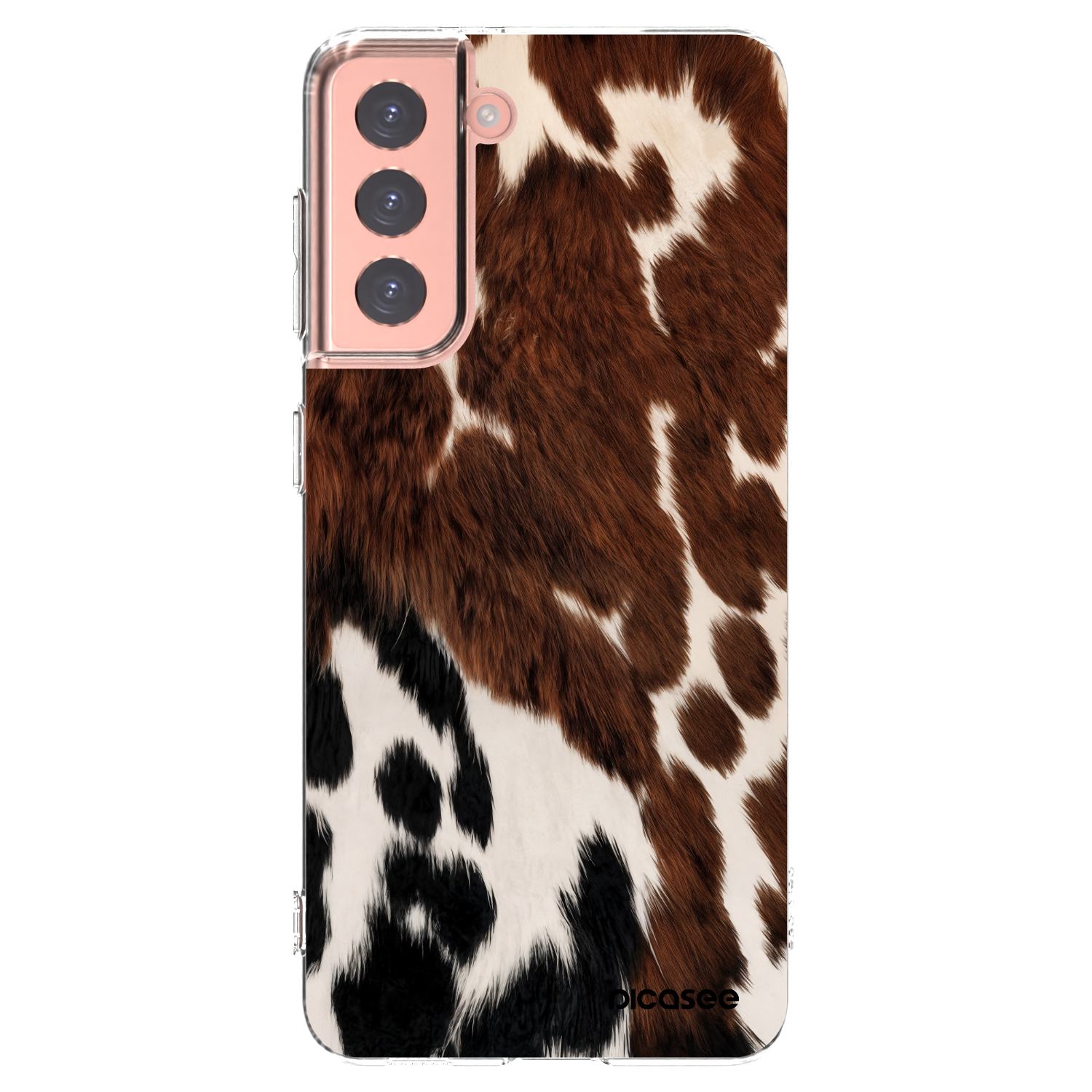 Picasee silikonski prozorni ovitek za Samsung Galaxy S21 5G G991B - Rust