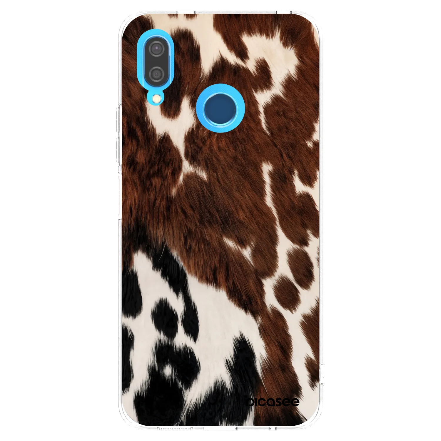 Picasee silikonski prozorni ovitek za Huawei P20 Lite - Rust