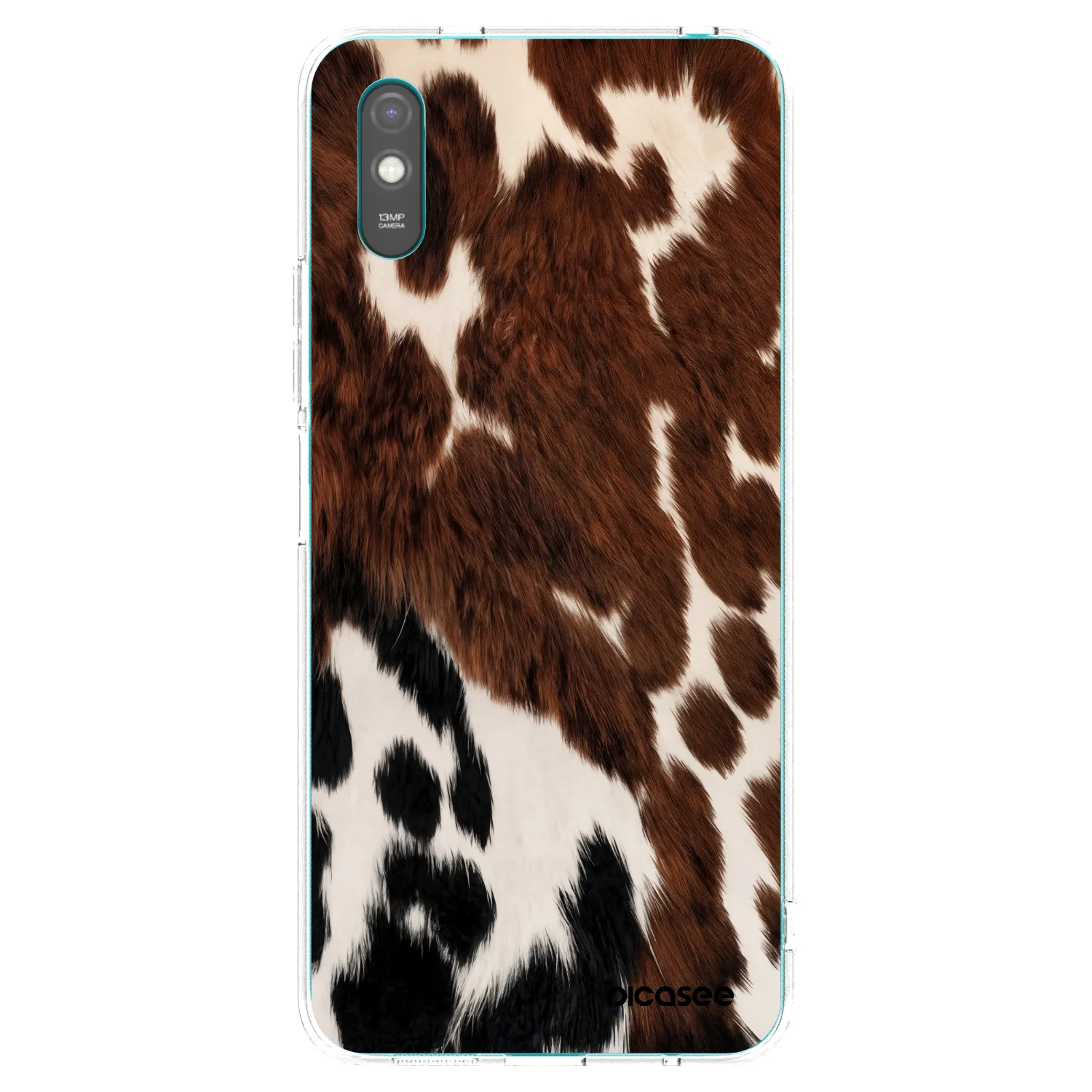 Picasee silikonski prozorni ovitek za Xiaomi Redmi 9AT - Rust