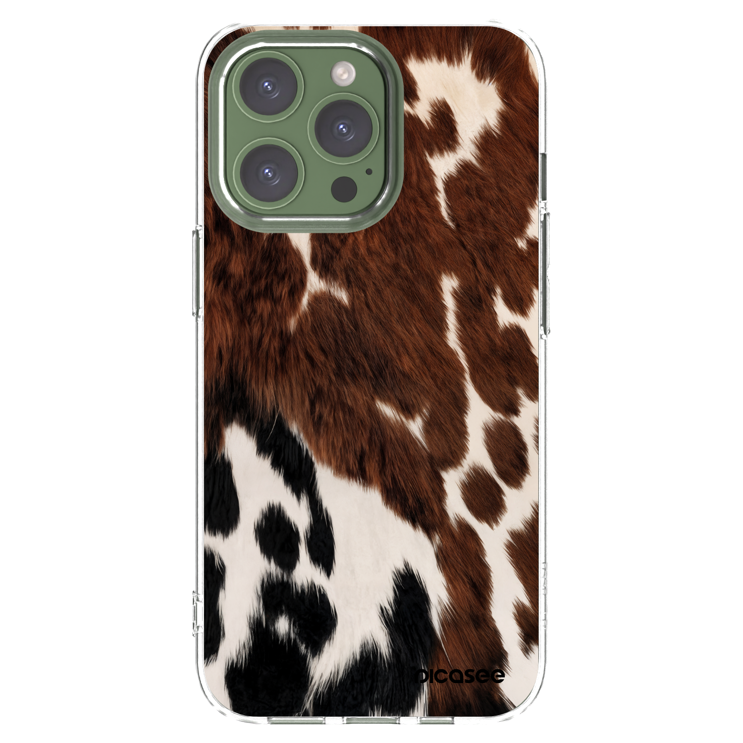 Picasee silikonski prozorni ovitek za Apple iPhone 13 Pro - Rust