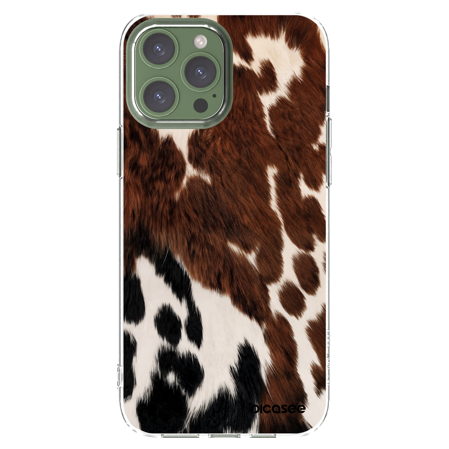 Picasee silikonski prozorni ovitek za Apple iPhone 13 Pro Max - Rust