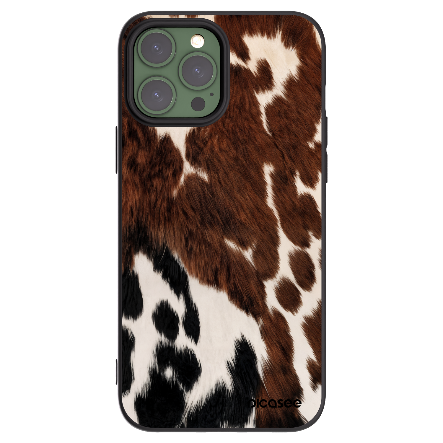 Picasee silikonski črni ovitek za Apple iPhone 13 Pro Max - Rust