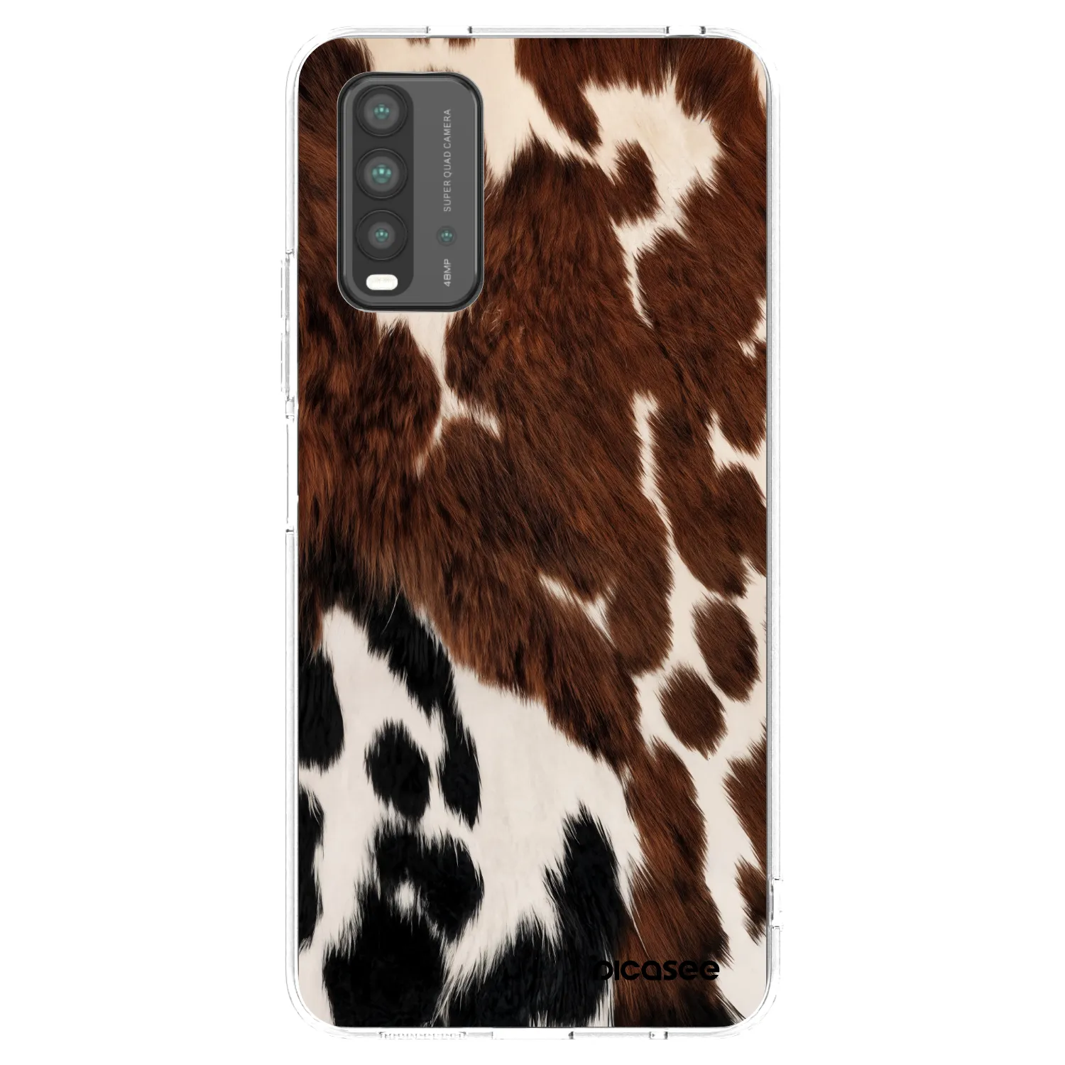 Picasee silikonski prozorni ovitek za Xiaomi Redmi 9T - Rust
