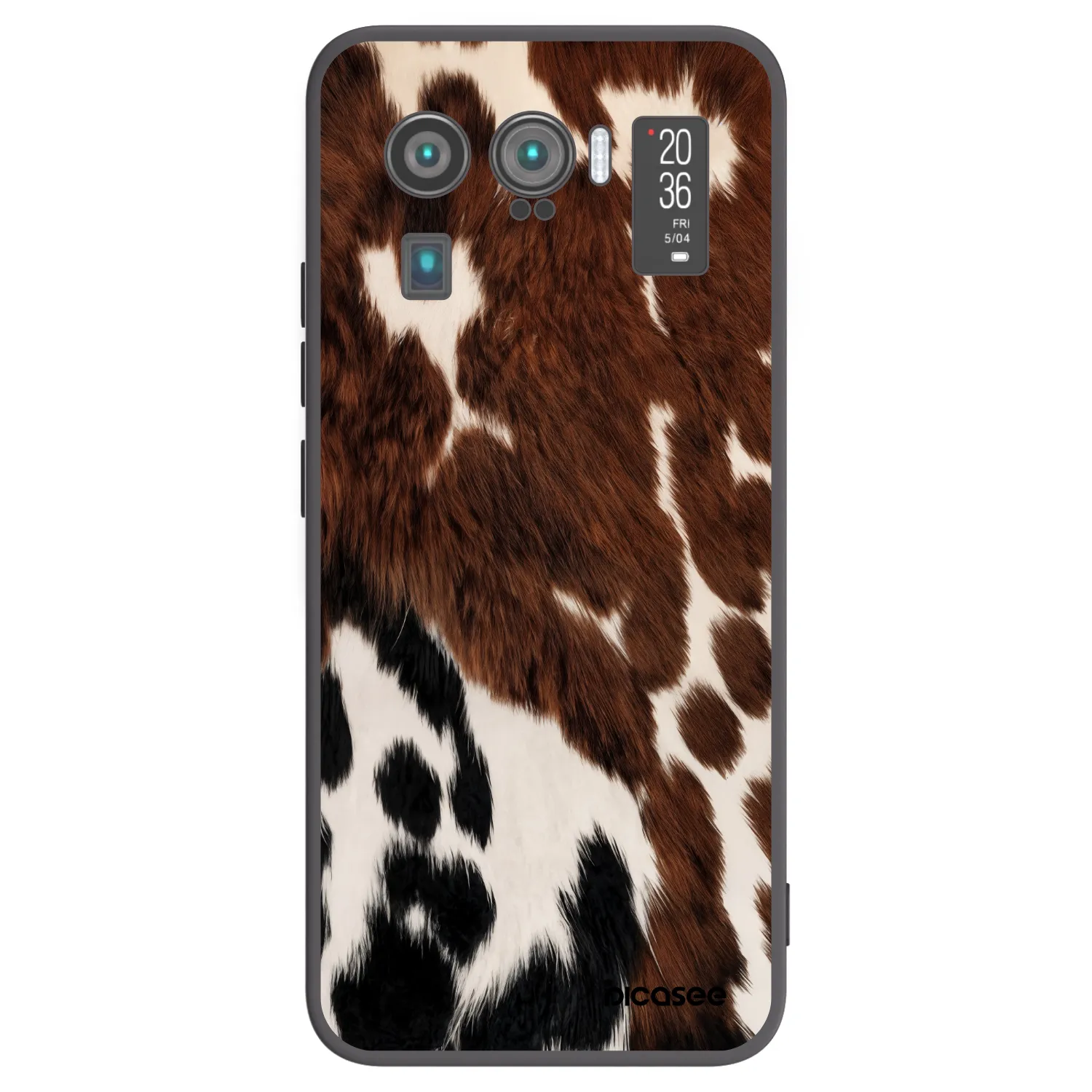Picasee silikonski črni ovitek za Xiaomi Mi 11 Ultra - Rust