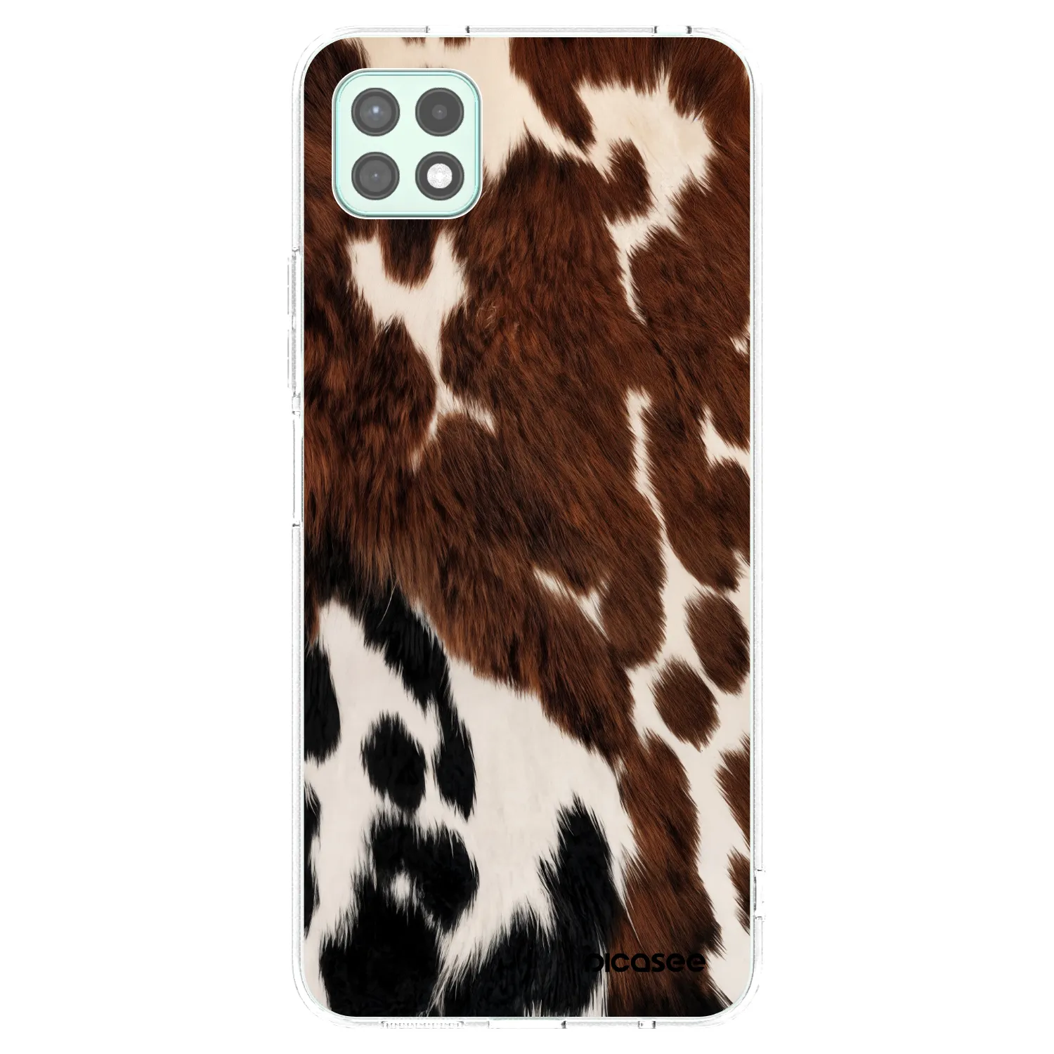 Picasee silikonski prozorni ovitek za Samsung Galaxy A22 A226B 5G - Rust