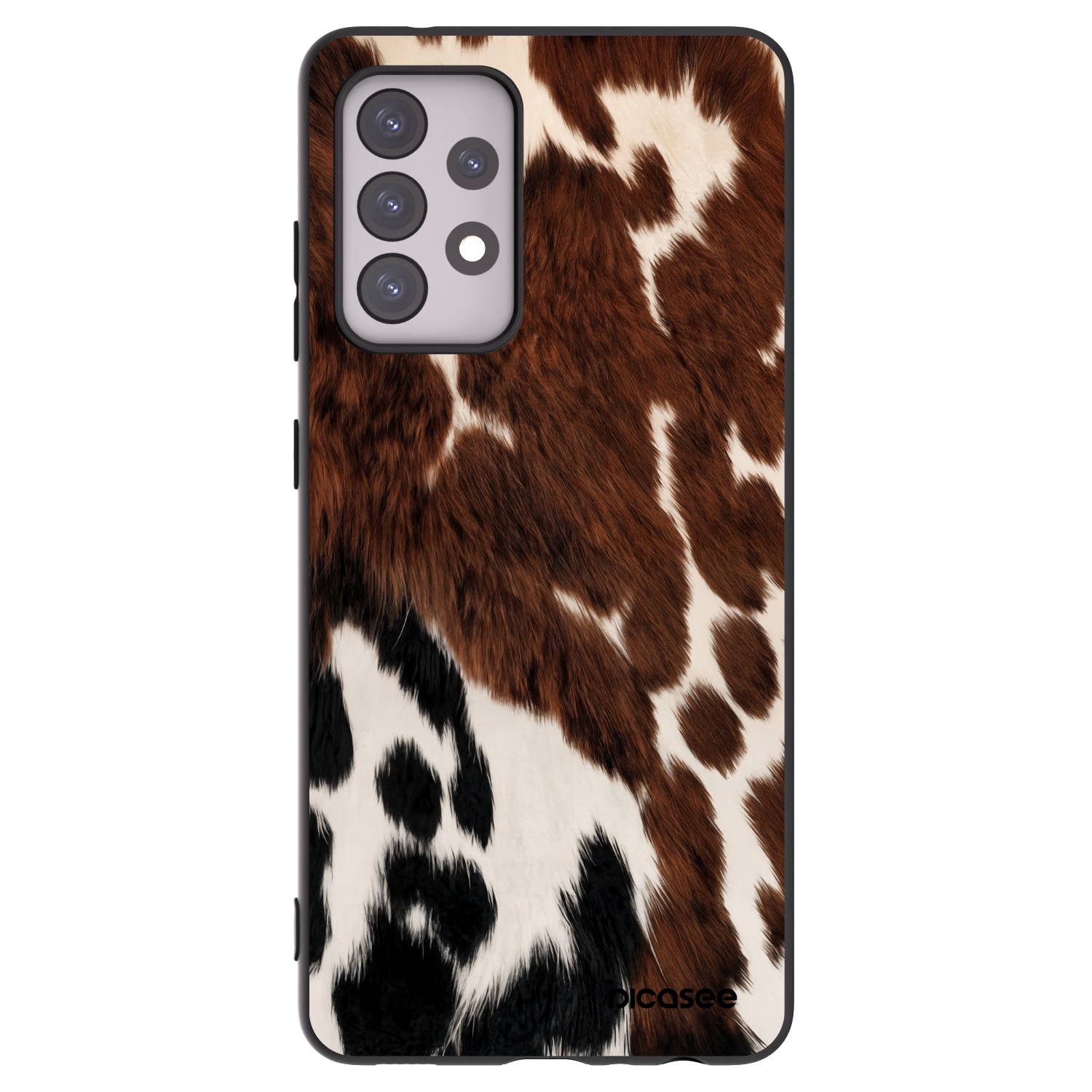 Picasee silikonski črni ovitek za Samsung Galaxy A52s 5G A528B - Rust