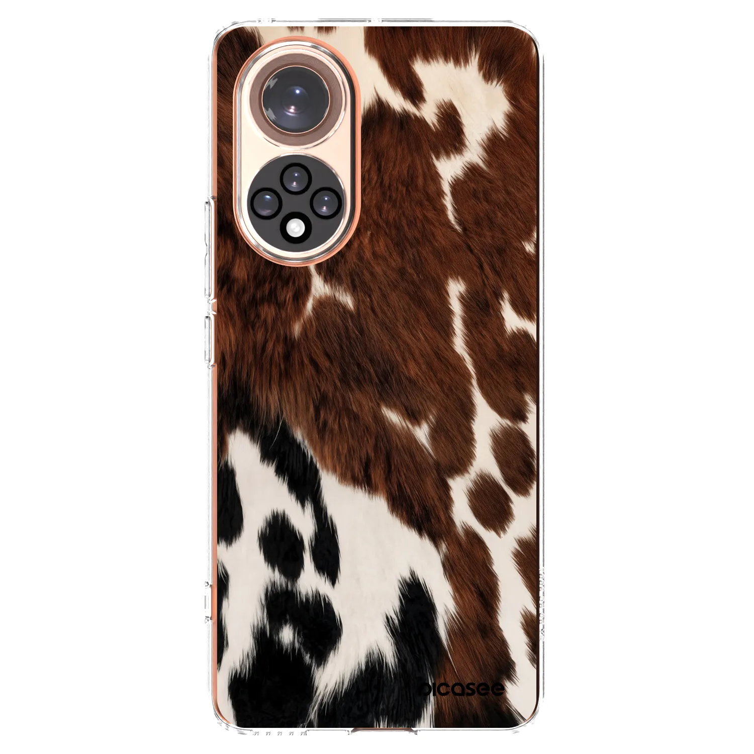 Picasee silikonski prozorni ovitek za Huawei Nova 9 - Rust