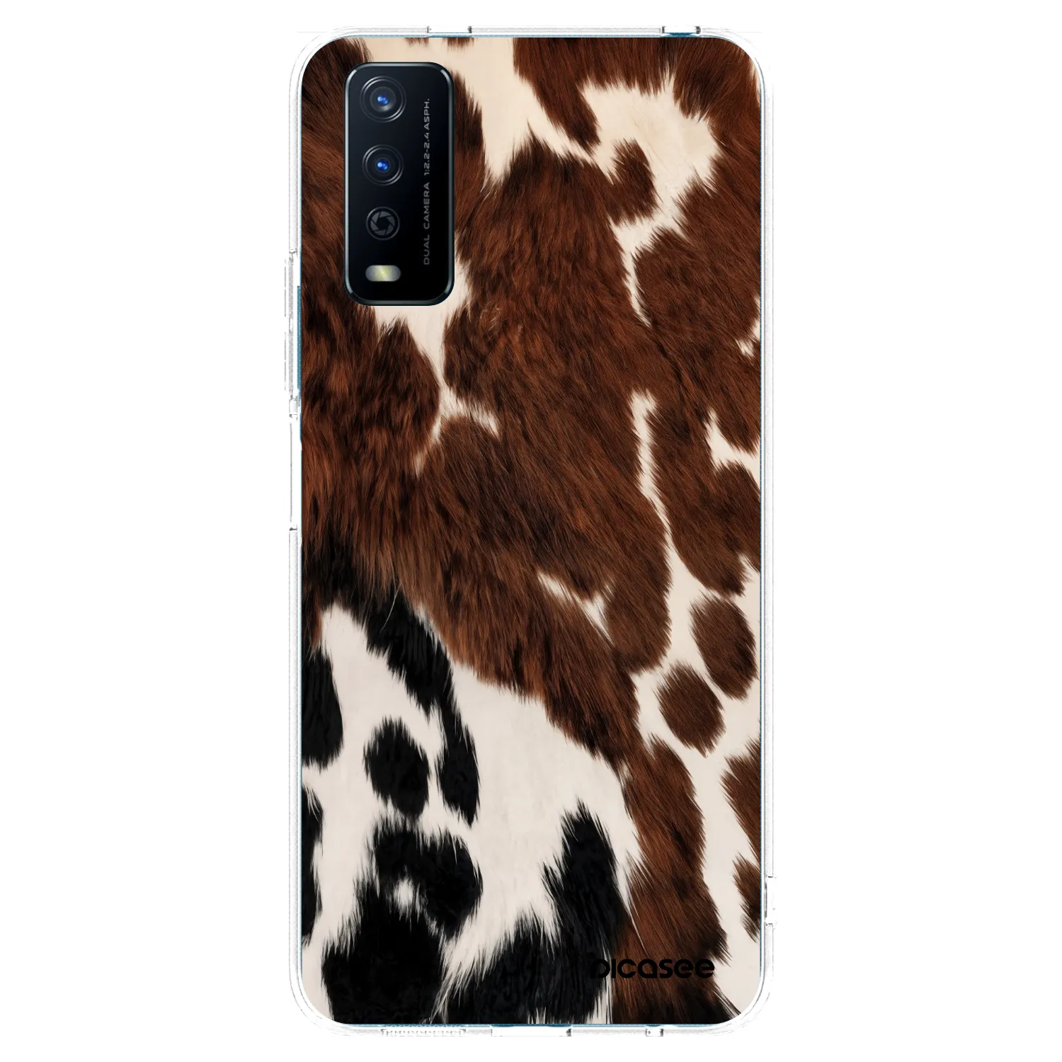 Picasee silikonski prozorni ovitek za Vivo Y11s - Rust