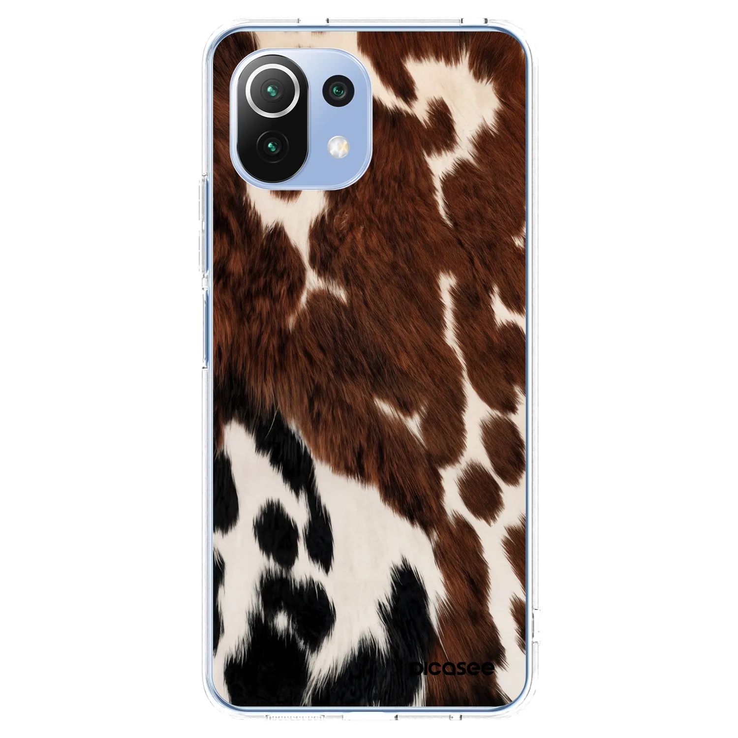 Picasee silikonski prozorni ovitek za Xiaomi 11 Lite 5G NE - Rust