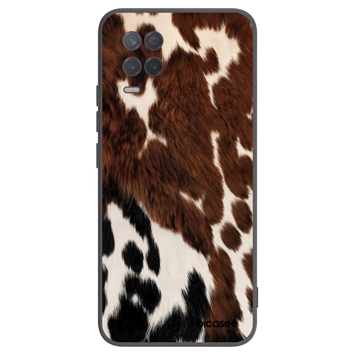Picasee silikonski črni ovitek za Realme 8 5G - Rust