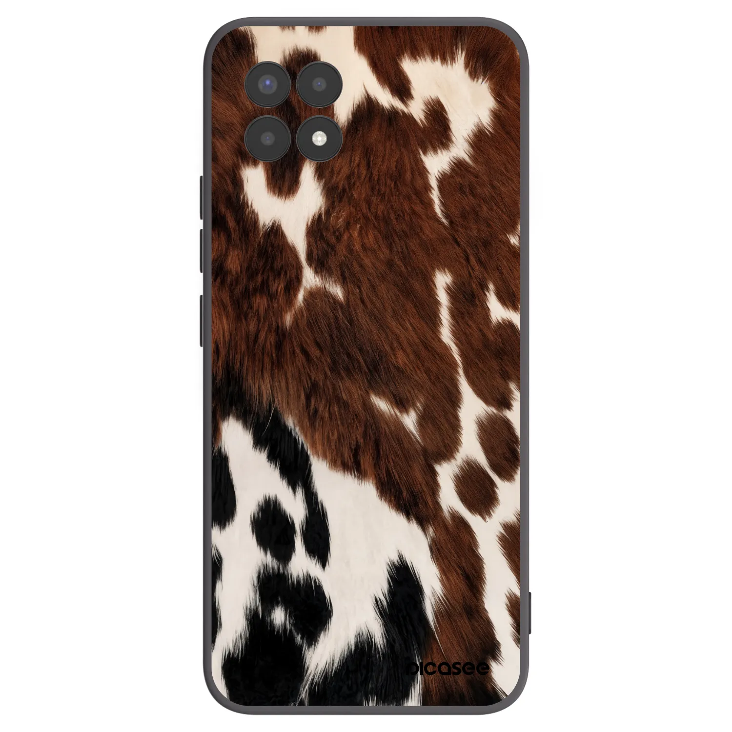 Picasee silikonski črni ovitek za Realme 8i - Rust