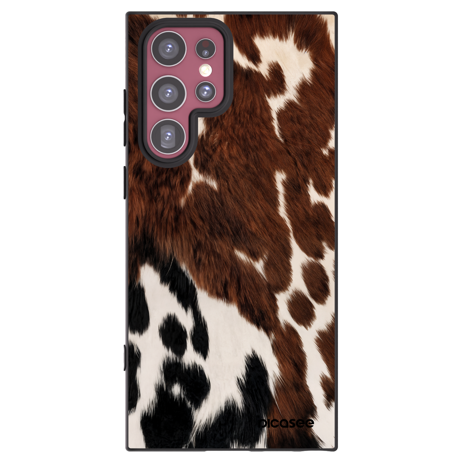 Picasee silikonski črni ovitek za Samsung Galaxy S22 Ultra 5G - Rust