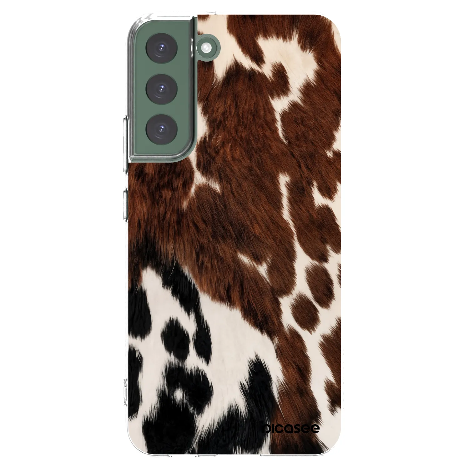 Picasee silikonski prozorni ovitek za Samsung Galaxy S22+ 5G - Rust