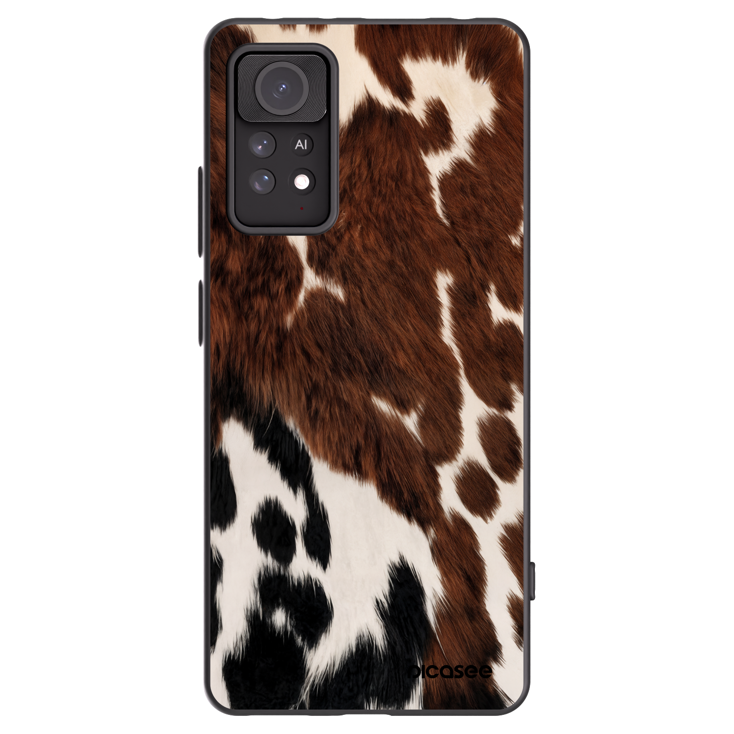 Picasee silikonski črni ovitek za Xiaomi Redmi Note 11 Pro - Rust