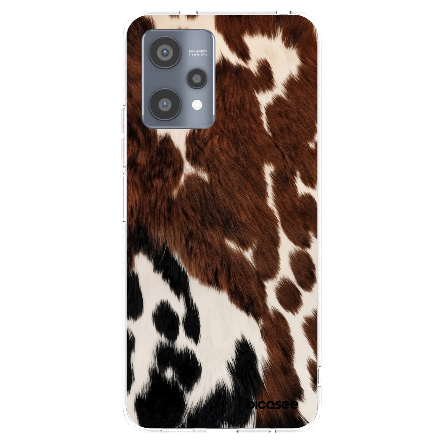 Picasee silikonski prozorni ovitek za Realme 9 Pro 5G - Rust