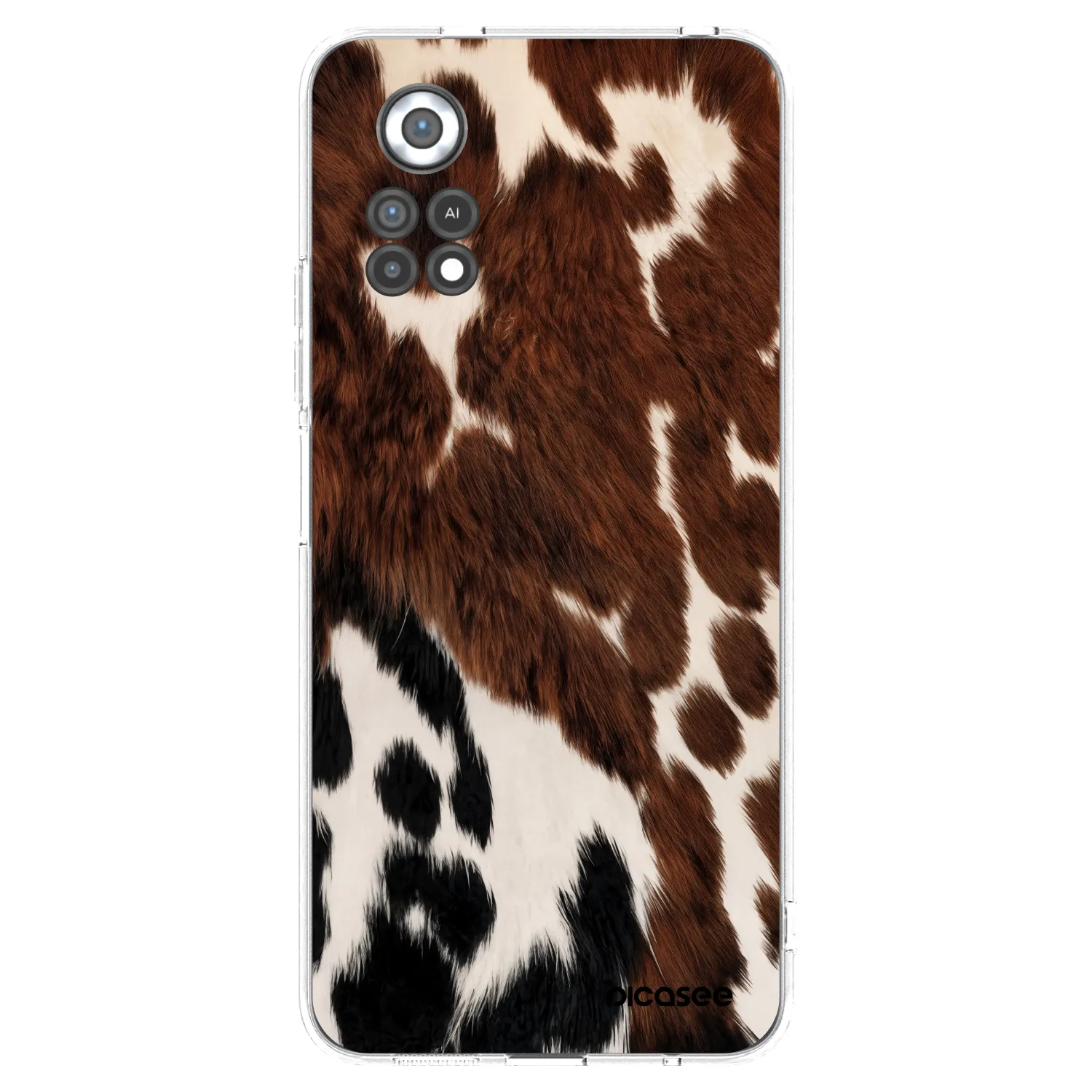 Picasee silikonski prozorni ovitek za Xiaomi Poco X4 Pro 5G - Rust