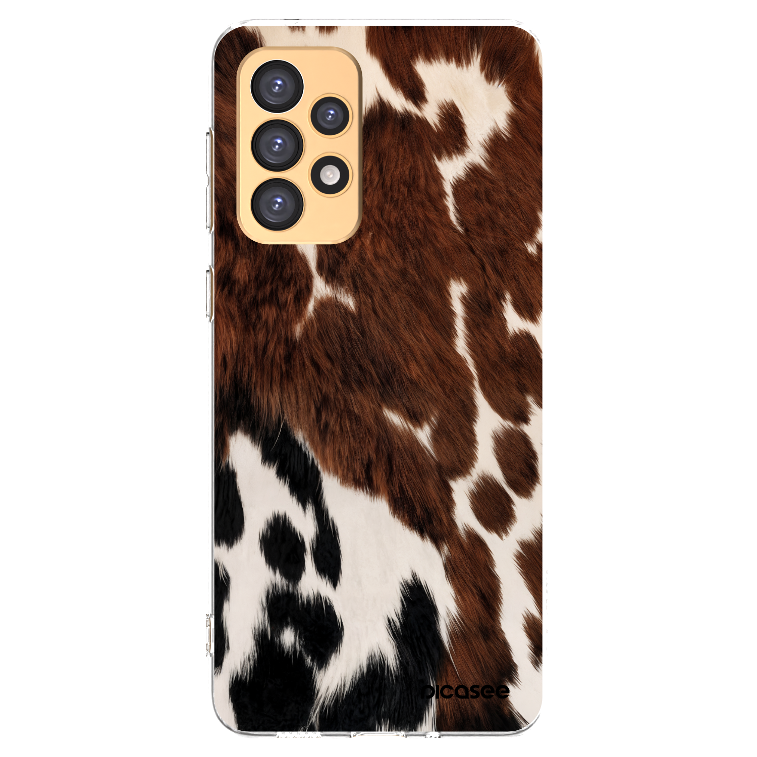 Picasee silikonski prozorni ovitek za Samsung Galaxy A33 5G A336 - Rust