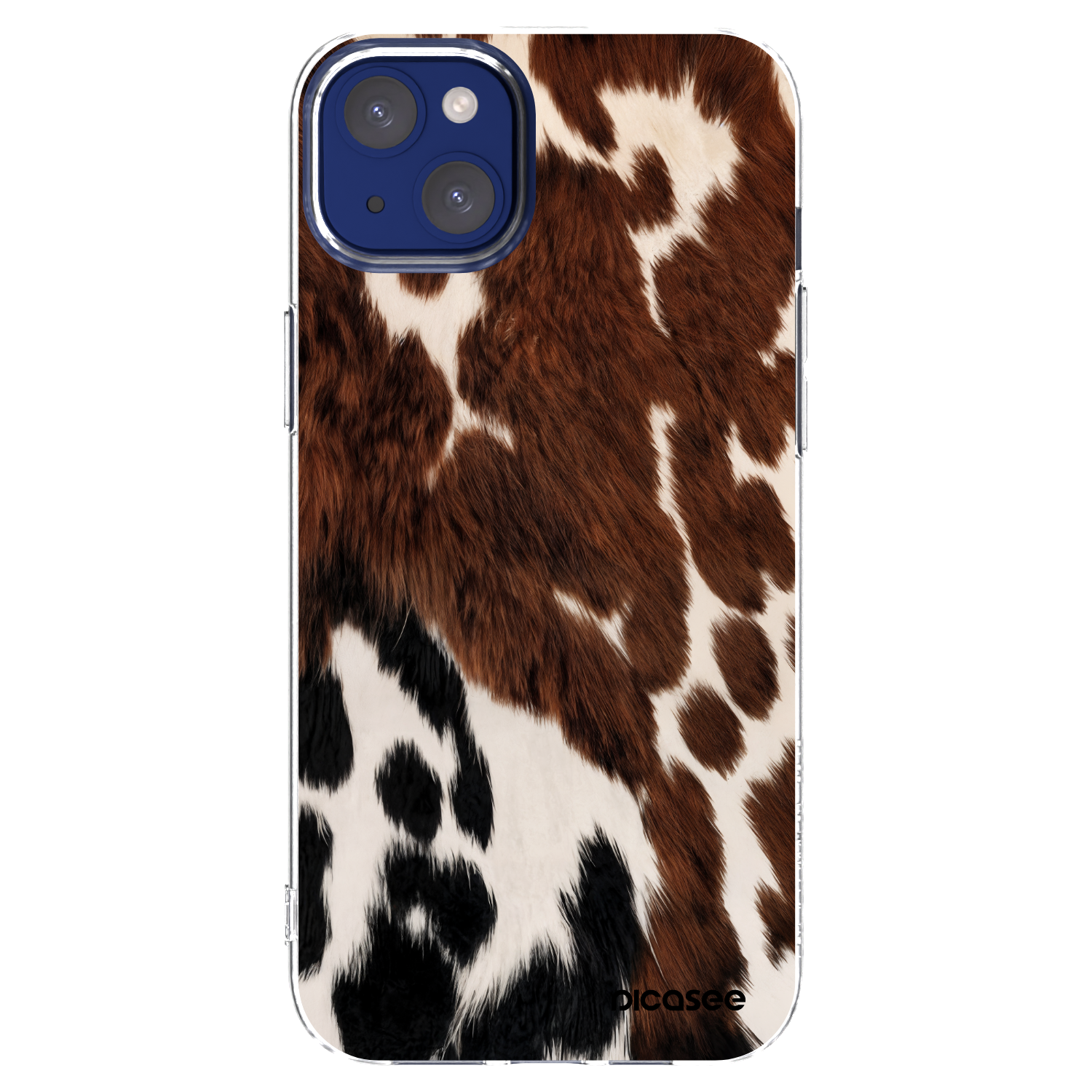 Picasee silikonski prozorni ovitek za Apple iPhone 14 Plus - Rust