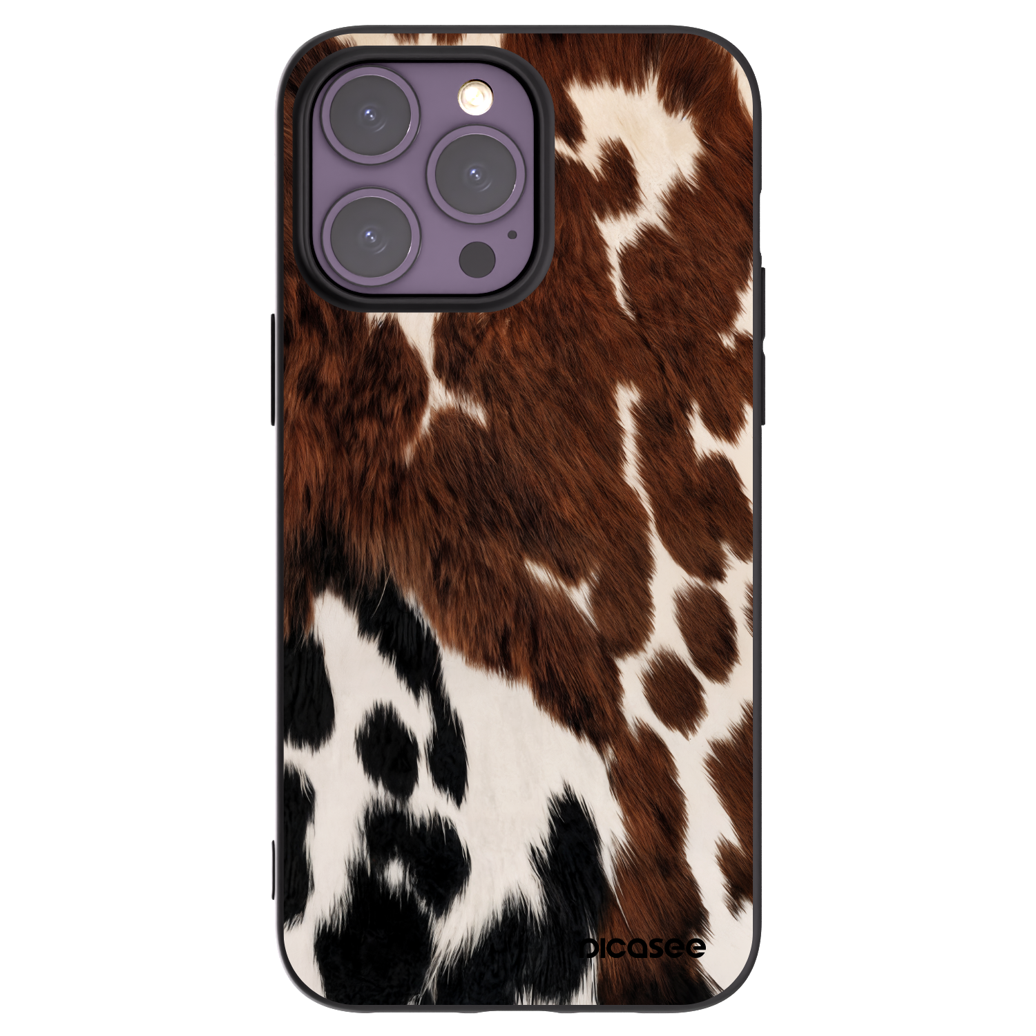 Picasee silikonski črni ovitek za Apple iPhone 14 Pro Max - Rust