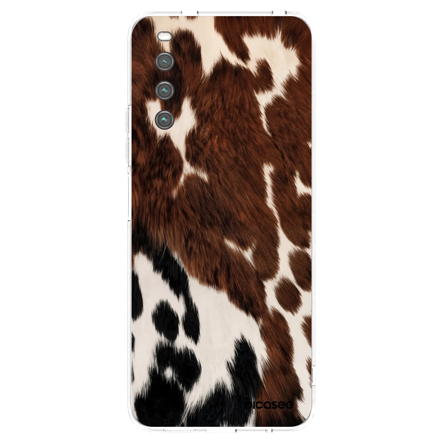 Picasee silikonski prozorni ovitek za Sony Xperia 10 IV 5G - Rust