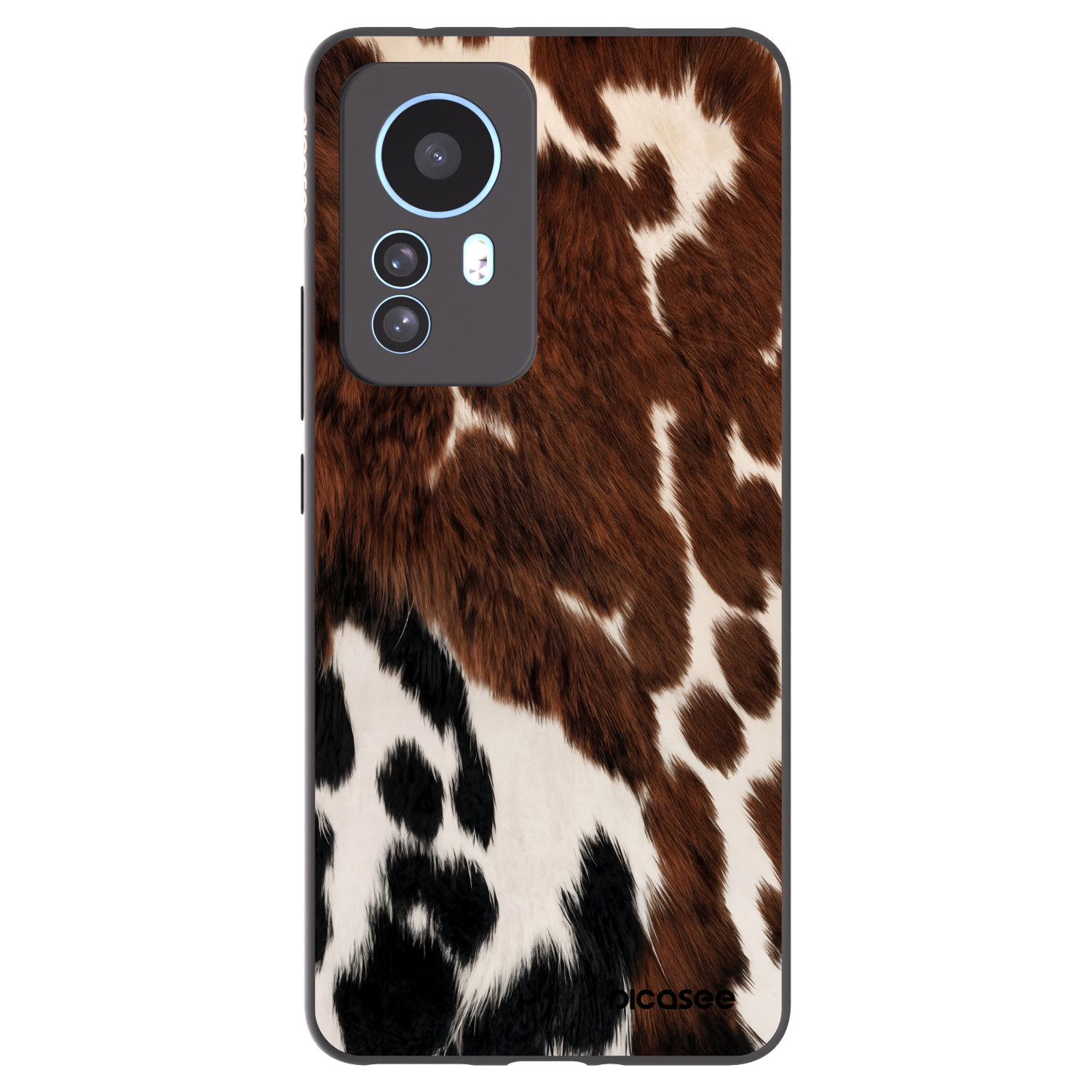 Picasee silikonski črni ovitek za Xiaomi 12T Pro - Rust