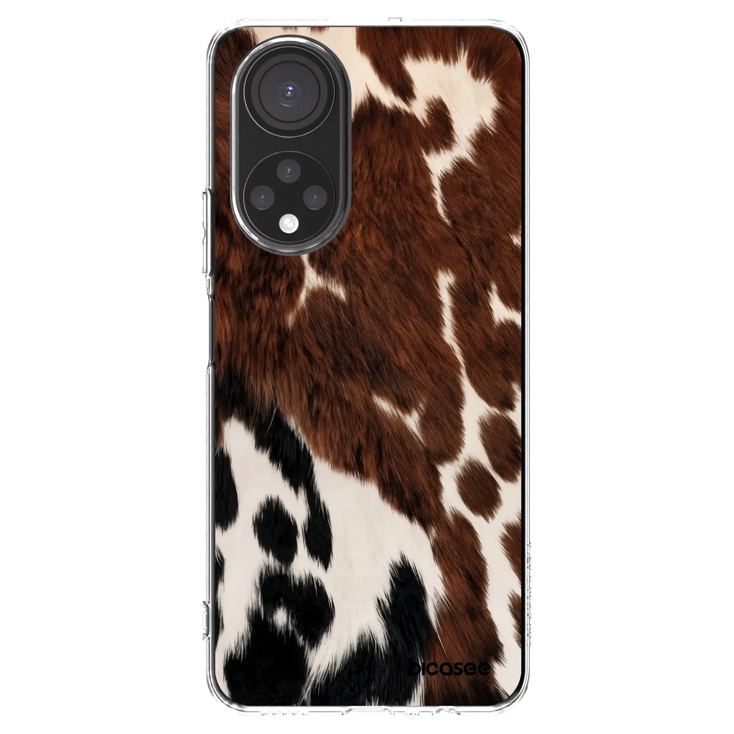 Picasee silikonski prozorni ovitek za Honor X7 - Rust