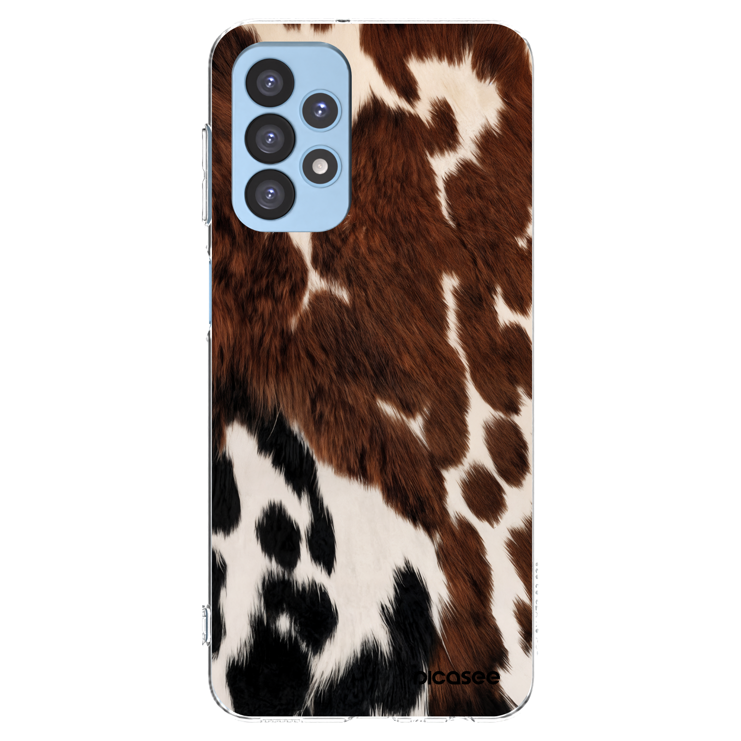 Picasee silikonski prozorni ovitek za Samsung Galaxy A23 A235F 4G - Rust