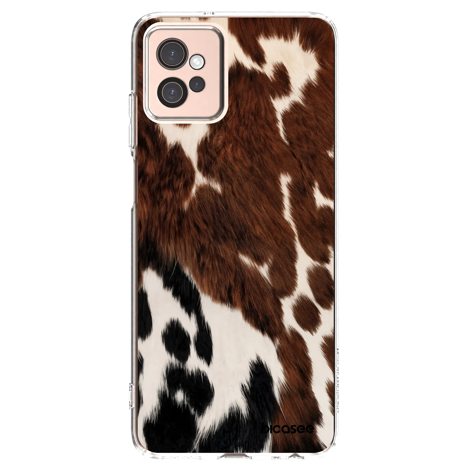 Picasee silikonski prozorni ovitek za Motorola Moto G32 - Rust