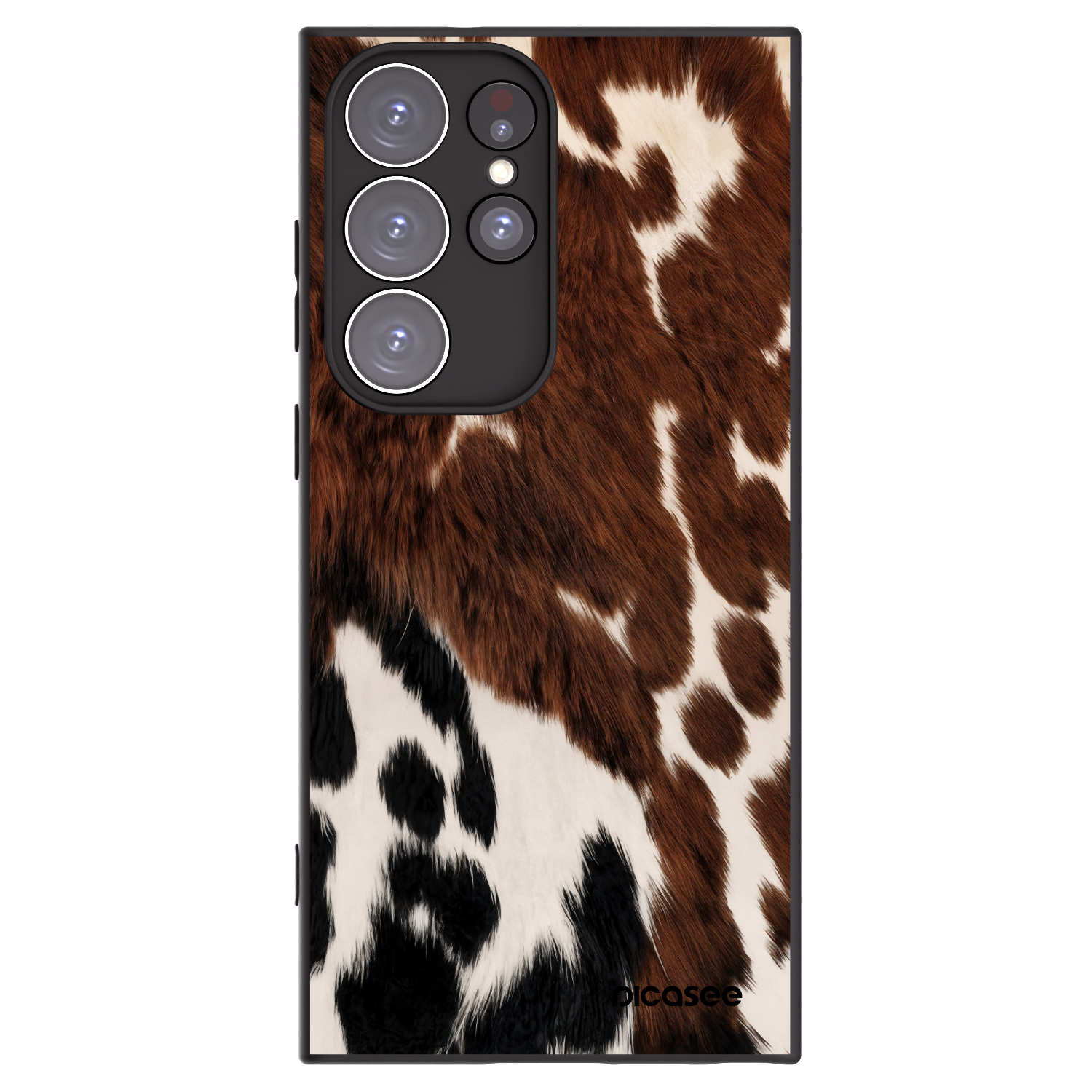 Picasee silikonski črni ovitek za Samsung Galaxy S23 Ultra 5G - Rust