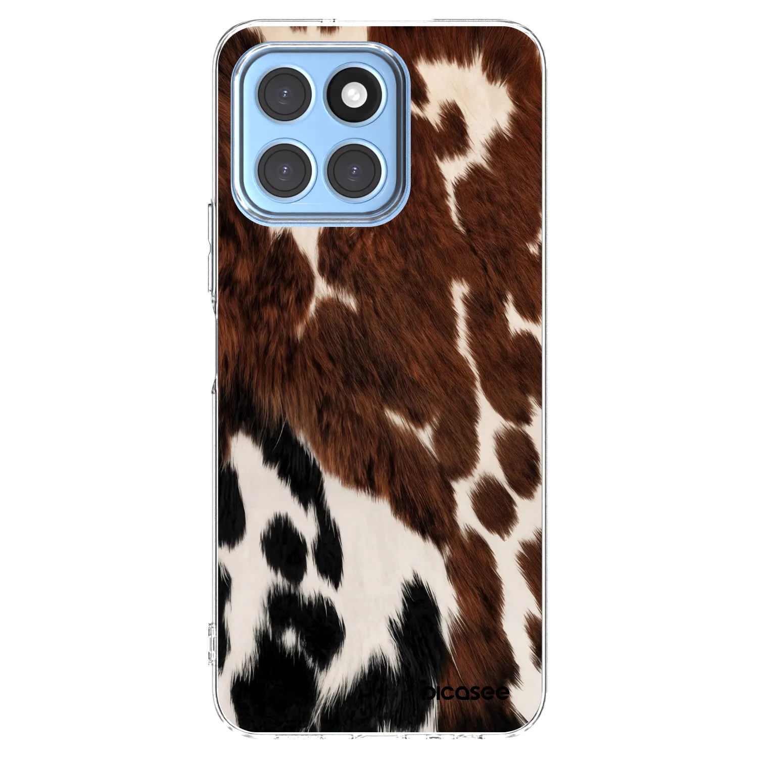 Picasee silikonski prozorni ovitek za Honor X6 - Rust
