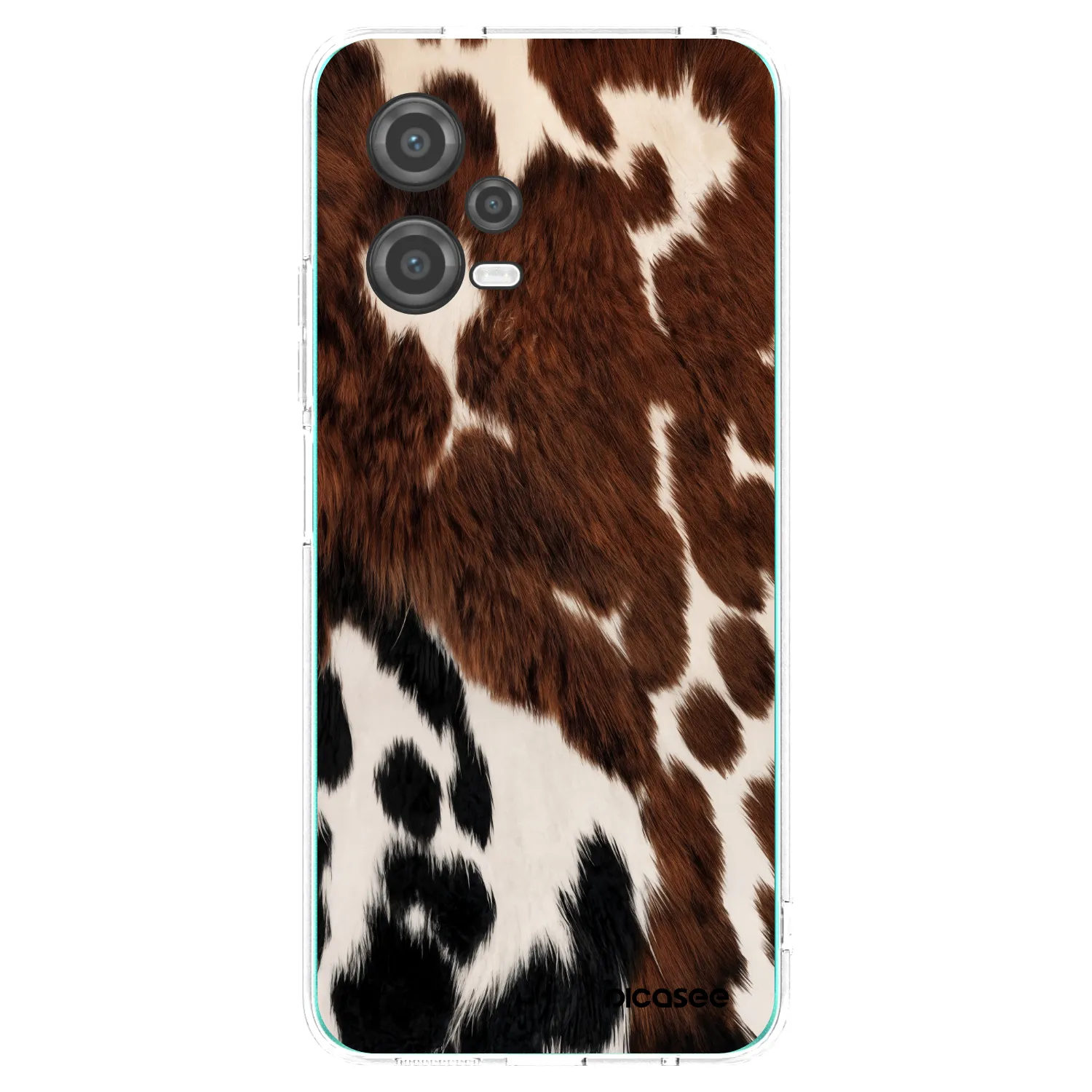 Picasee silikonski prozorni ovitek za Xiaomi Poco X5 - Rust