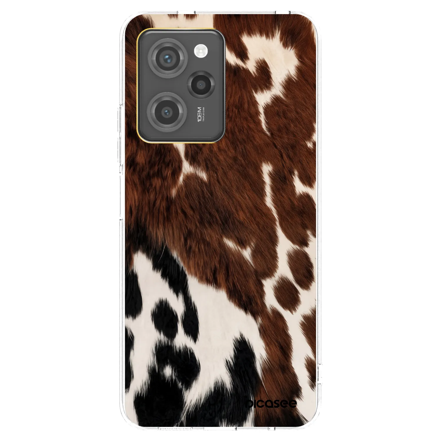 Picasee silikonski črni ovitek za Xiaomi Poco X5 Pro - Rust