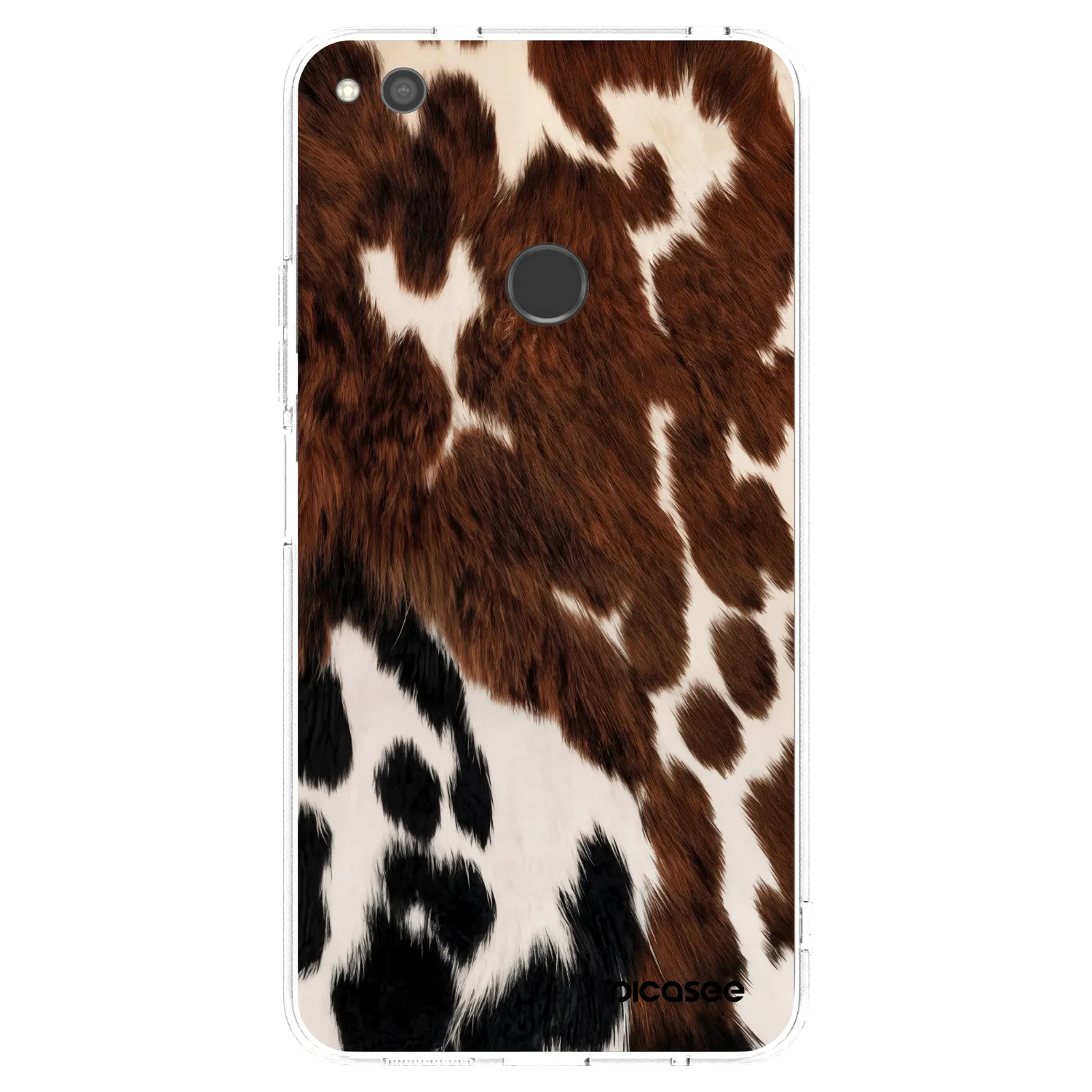 Picasee silikonski prozorni ovitek za Huawei P9 Lite 2017 - Rust